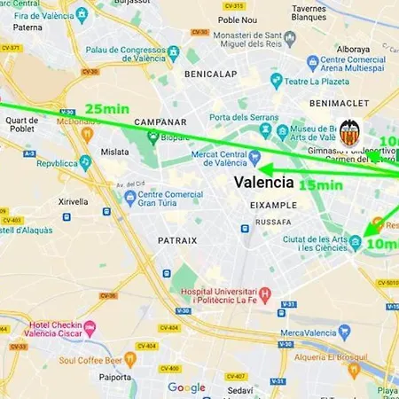 Lejlighed Xl Cabanyal Flat Valencia